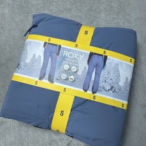 Roxy Women's S Snow Pant Blue Polyester H0890